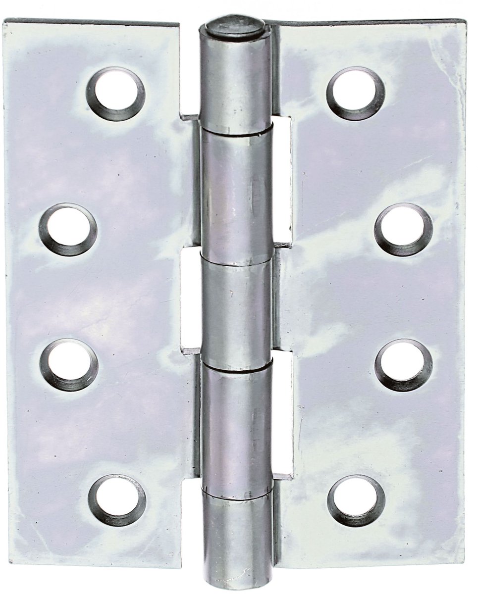 Alberts 851484 Scharnier | halve breedte | sendzimir verzinkt | 63 x 63 mm | Set van 20
