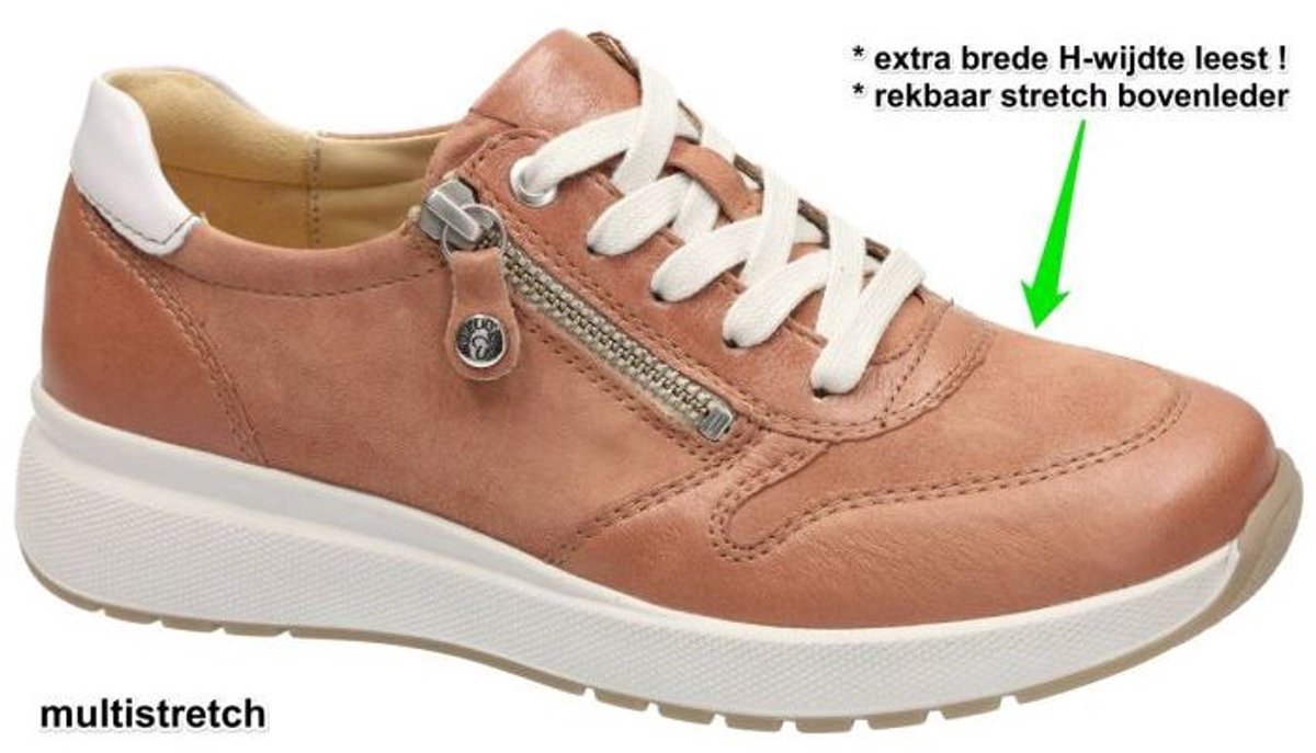 Fidelio Hallux -Dames - oud roze - sneakers - maat 40