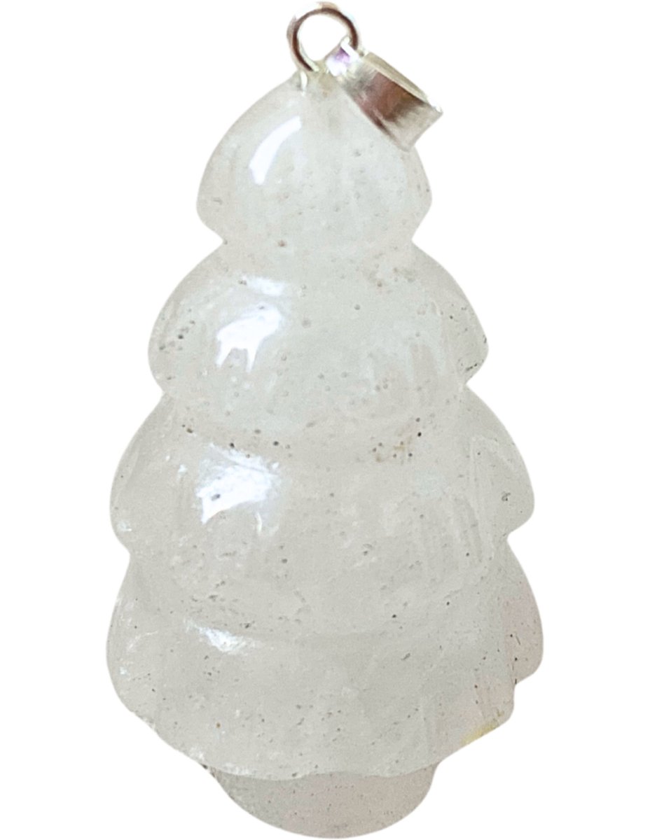 Bergkristal kerstboomhanger