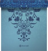 Gaiam Mystic Sky Omkeerbare Yoga Mat - Groen/ Blau