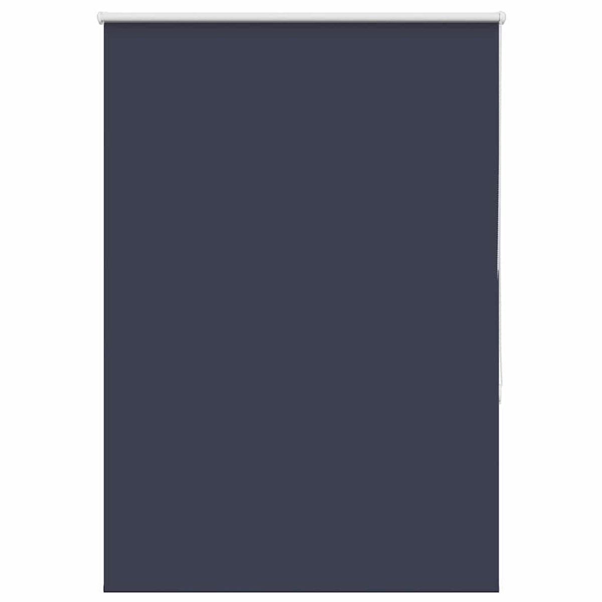 vidaXL - Rolgordijn - verduisterend - 110x175 - cm - stofbreedte - 105,7 - cm - blauw