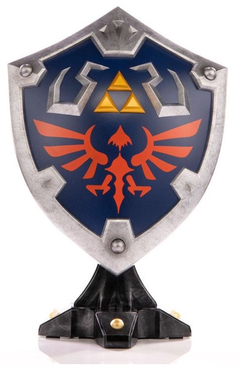 First 4 Figures - The Legend of Zelda: Breath of the Wild - Hylisch Schild Standbeeld Editie Standaard 29cm