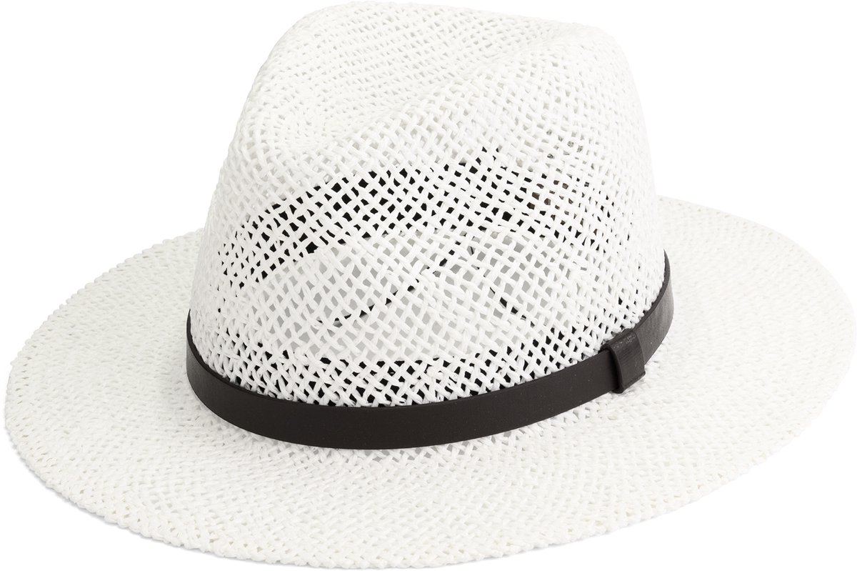 MGO Sandown Unisex - Zomerhoed - Papier - Wit