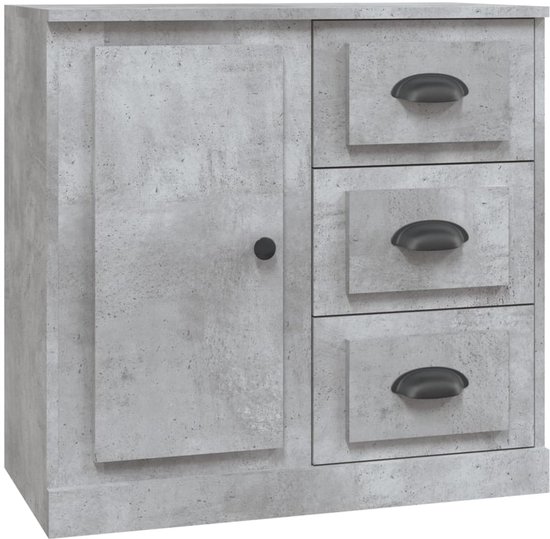Dressoir 102x35x55 cm bewerkt hout bruin eikenkleur kopen