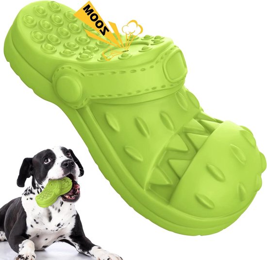 HETOO Hondenspeelgoed voor agressief kauwen, kauwspeelgoed, hond, bijna onverwoestbaar, piepend hondenspeelgoed voor middelgrote honden, robuust duurzaam rubber hondenspeelgoed (cactus in pot