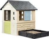 Smoby - Smoby Life - Square Playhouse met zandbak - Speelhuis - Vanaf 2 jaar.