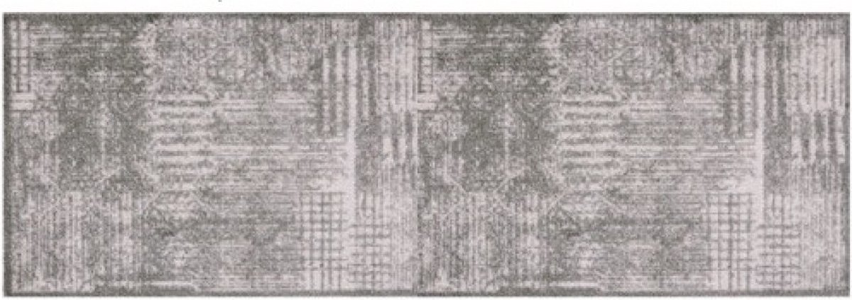 MD-Entree MD Entree - Deurmat - Schoonloopmat - Soft & Deco - Vintage Taupe - 50 x 150 cm Grijs