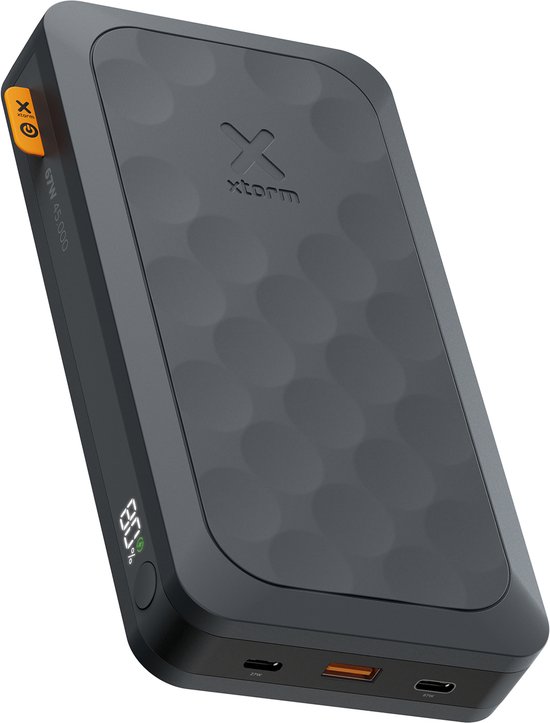 Xtorm Fuel Series 5 Powerbank – Geschikt voor Laptop/Iphone/Samsung – Met USB-C kabel – Snellader – USB-C & USB-A – 67W – 45000mAh