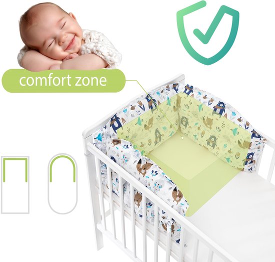 Muggennet voor Babybed - 150 x 85 x 75 cm - Met Ritsopening - Bescherming voor je Baby