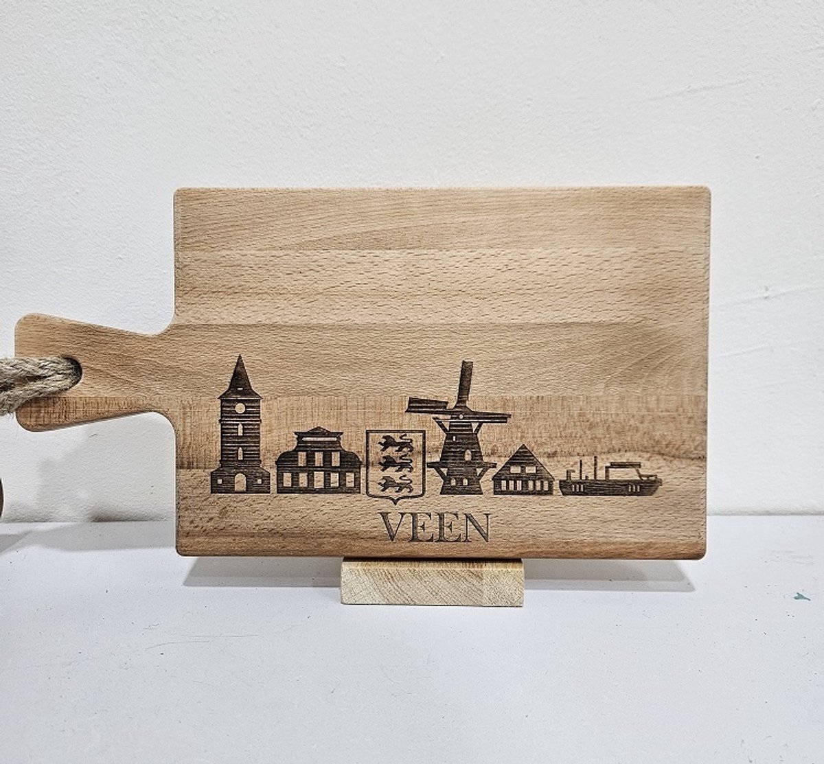 borrelplank beukenhout skyline Veen 20 cm