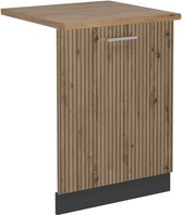 Couvercle pour lave-vaisselle Vicco R- Line – 60 cm, WB Oak Chêne artisanal, WB Oak