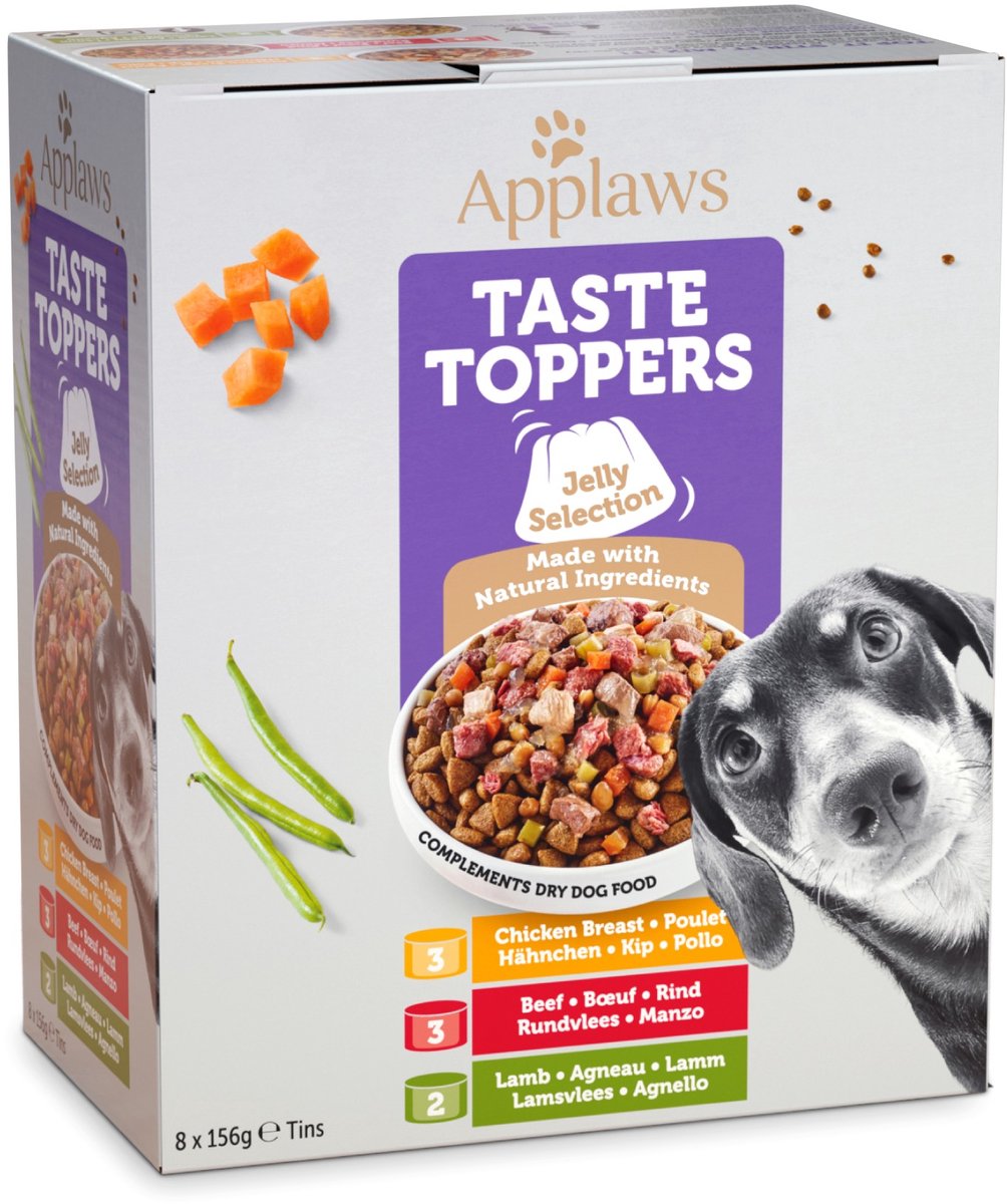 Applaws – multipack – taste toppers – jelly selection 8x156gr Applaws – multipack – taste toppers – jelly selection 8x156gr