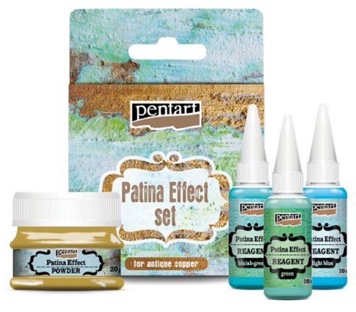 Patina effect set