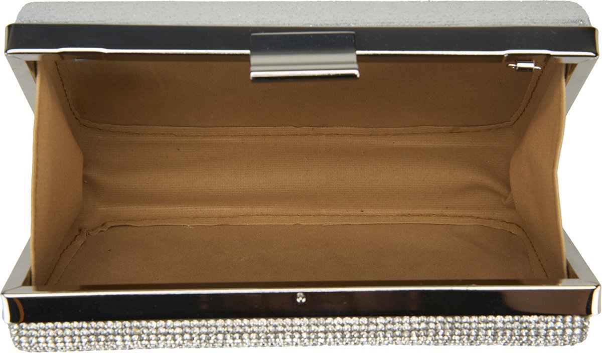 DESA Handtas Imitatieleer Zilver Vrouwen Maat: One Size