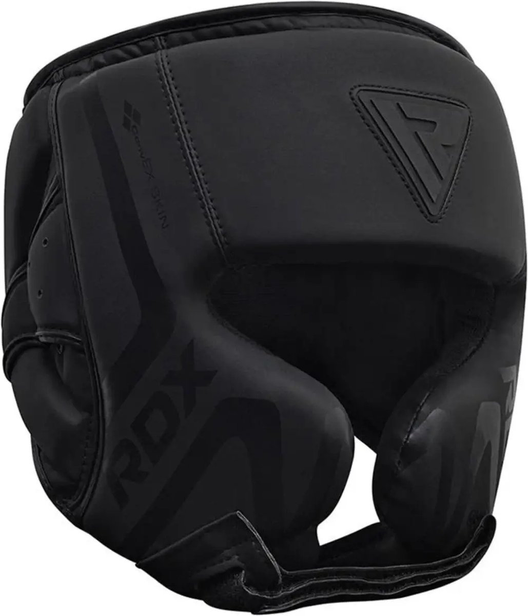RDX Sports T15 Noir Cheek Protector Hoofdbeschermer Zwart - Maat: M - Boksen - Boks Bescherming - Bokshelm