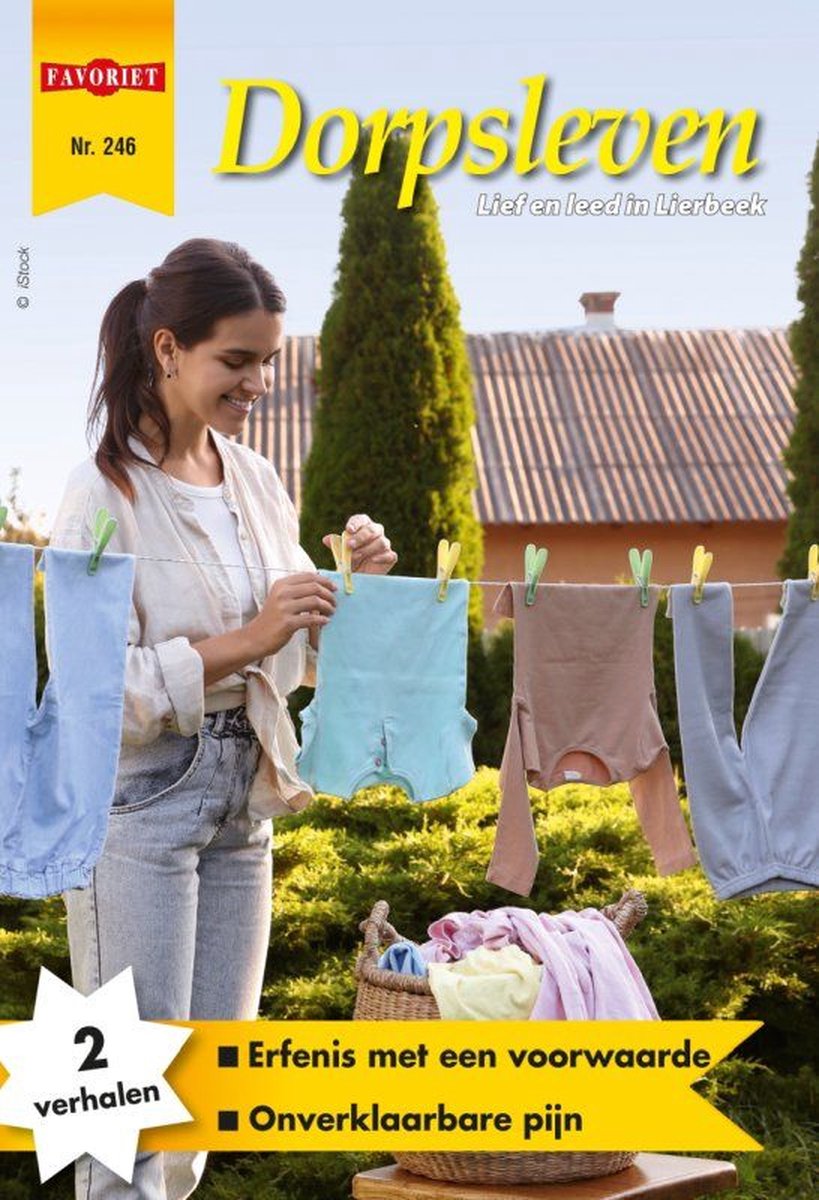 Omslag van Favoriet Roman 246 - Dorpsleven