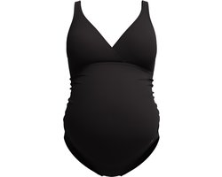 Speedo Eco U-Back Maternity 1 piece Dames Zwempak - Zwart