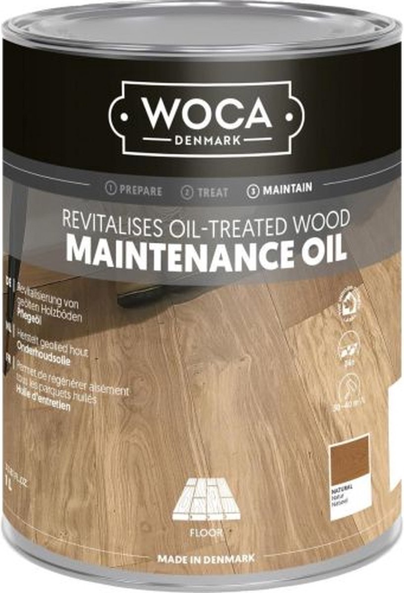 Woca - Onderhoudsolie - Naturel - 1L