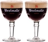 Verre à bière Westmalle Trappist 330 ml - 2 pièces
