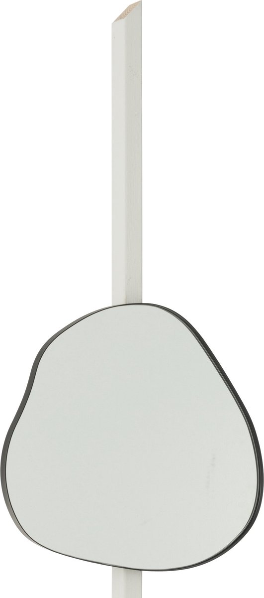 J-Line spiegel Extrema - ijzer/spiegel - zwart - medium - Ø 49 cm