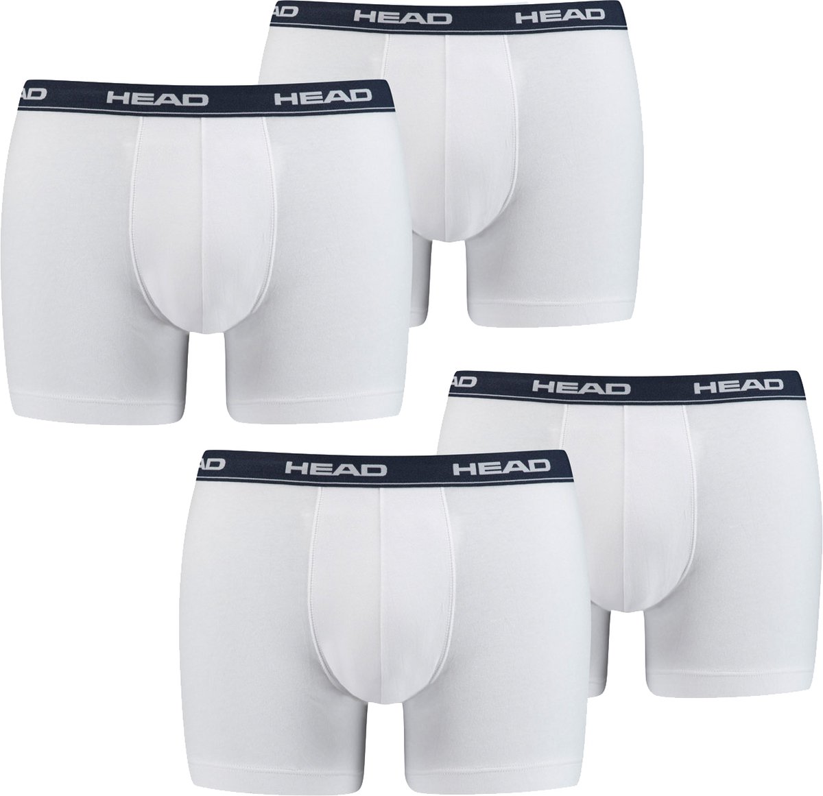 BOXERS 4 PACK Head Herenboxer Boxershorts Basic Broekondergoed