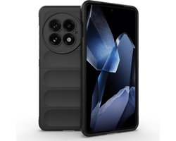 Coverup Hoesje - Geschikt voor OnePlus 13 Hoesje - Coverup Hands-On Rugged Back Cover - Zwart