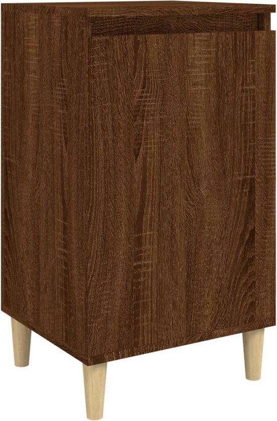 Armario de Salón Ypäjä con 3 puertas bambú 82x33x27cm - Natural [en