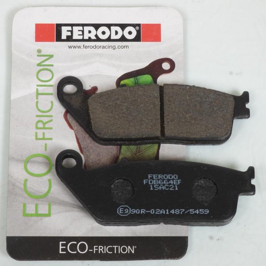 Plaquette de frein Ferodo pour Moto Triumph 865 Scrambler Efi 2010 à 2016 AV Neuf