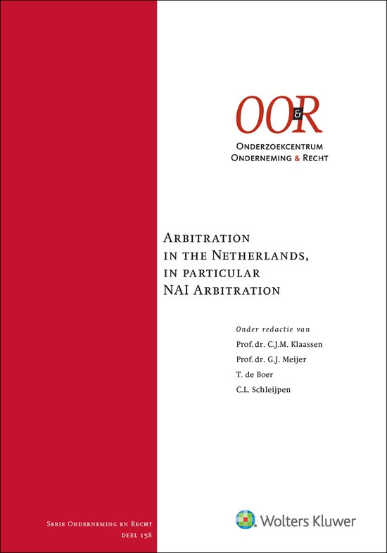 Arbitration in the Netherlands, in particular NAI Arbitratio ... - cover