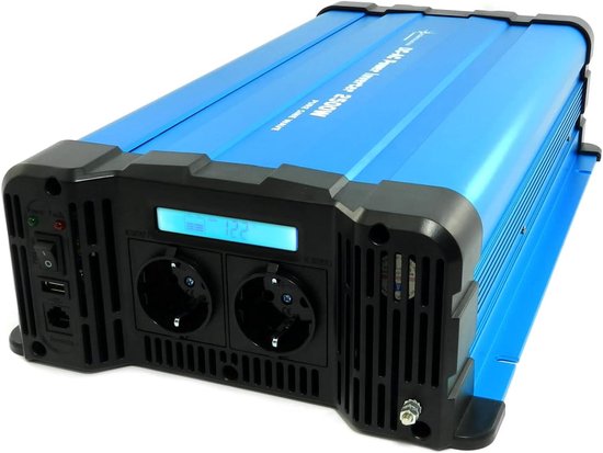 solartronics Spanningsomvormer 24 V 4000/8000 Watt Pure Sinus Gold Edition NF-serie omvormer omvormer