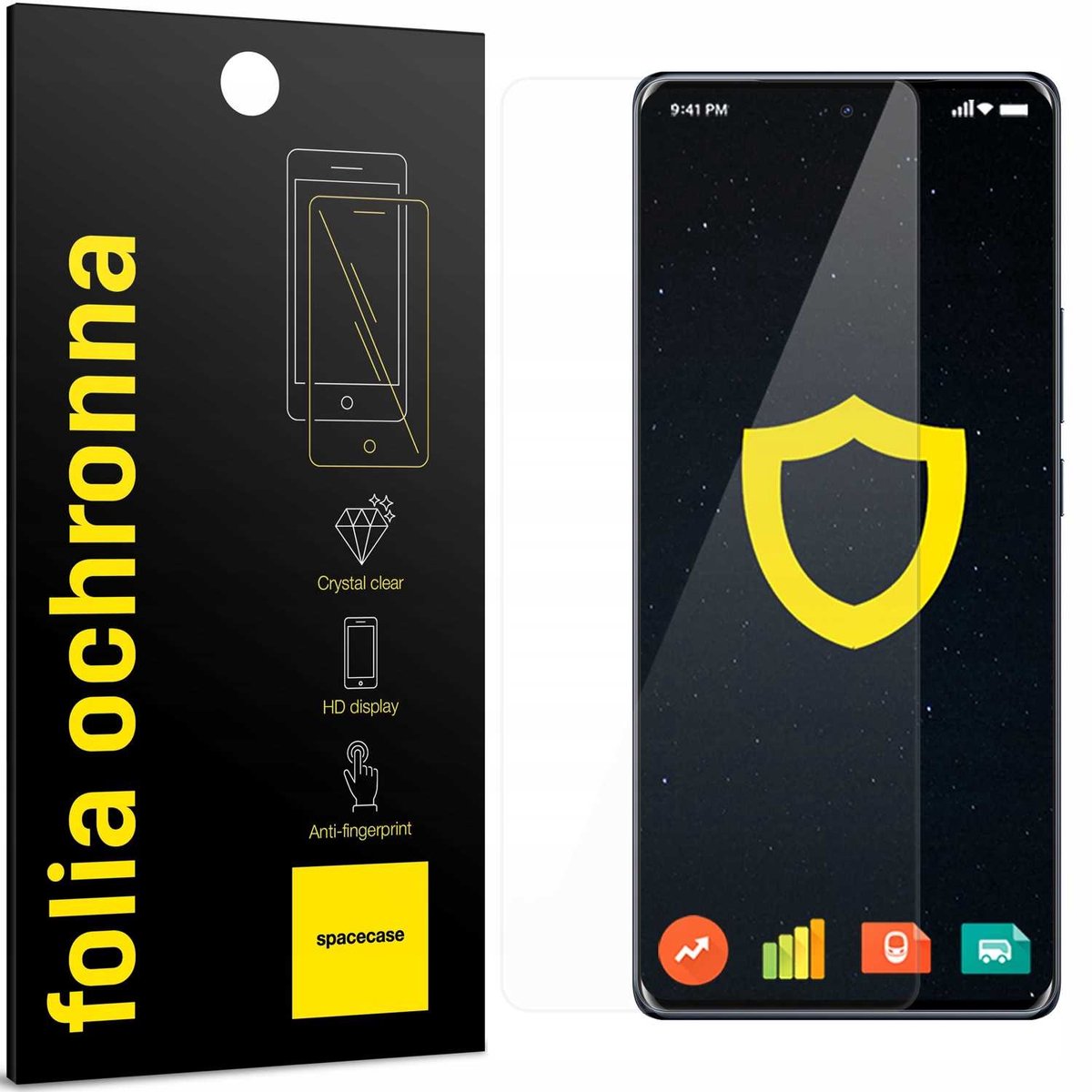 Spacecase Hydrogel Gehard Glas Voor Infinix Note 40 Pro 4G 5G Plus