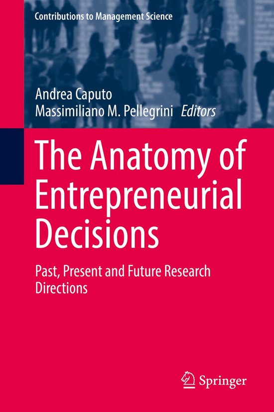 Contributions to Management Science-The Anatomy of Entrepren ... - cover