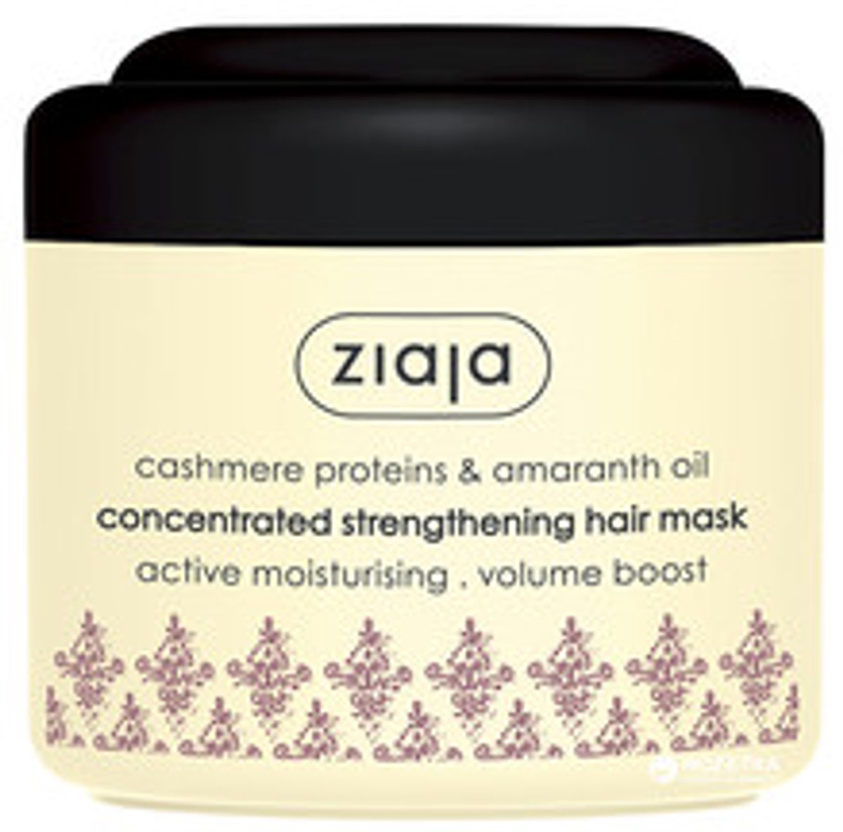 Ziaja - Strengthening Hair Mask with amaranth oil Cashmere ( Concentrate d Strength ening Hair Mask) 200 ml (L)