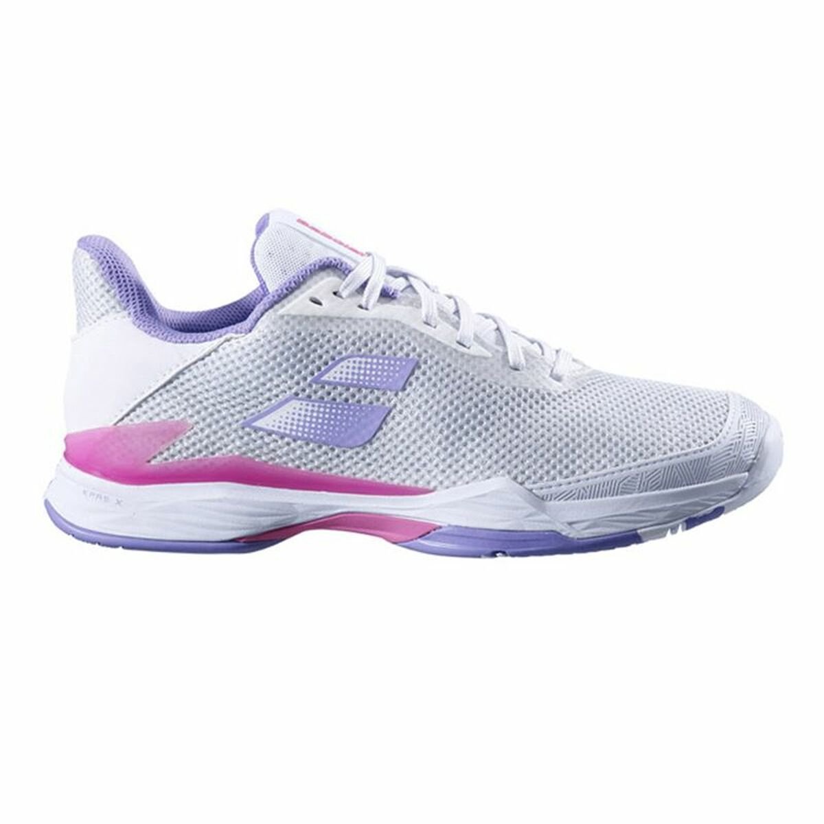 Babolat Women's Tennis Shoes Jet Tere All Court Lady White