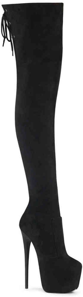 Pleaser JUBILANT-3007FS Plateau overknee Laarzen 44 Shoes Zwart