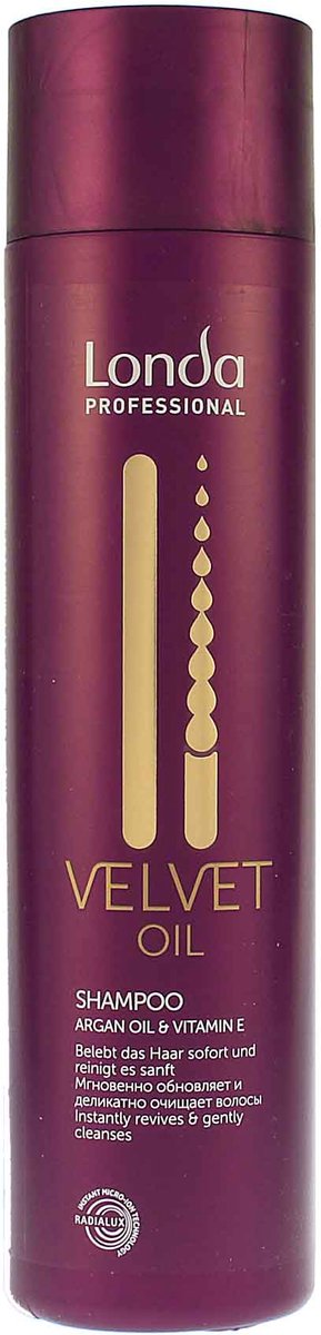Londa Professional Velvet Oil Shampoo Revitalizační Šampon S Arganovým Olejem 250 Ml