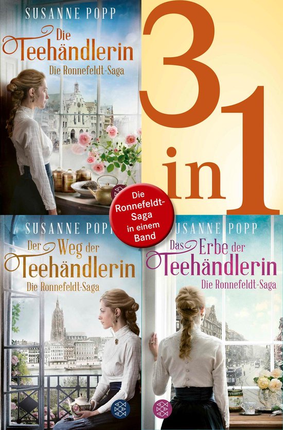 Die Ronnefeldt-Saga - Die Teehändlerin / Der Weg der Teehä ... - cover