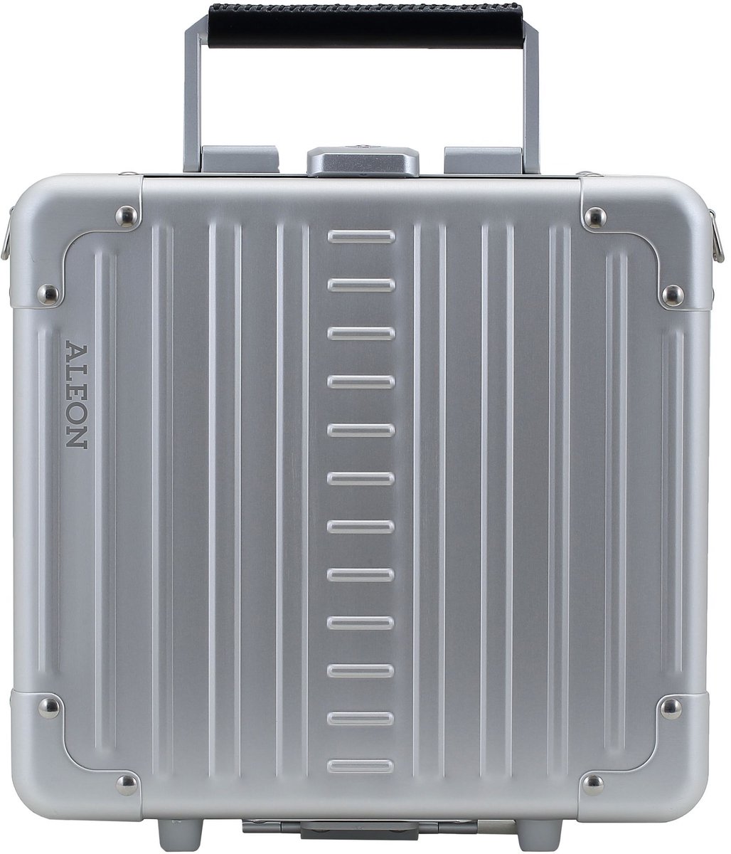 Aleon Diversty Beautycase 27 cm - 7 L - Open - platinum