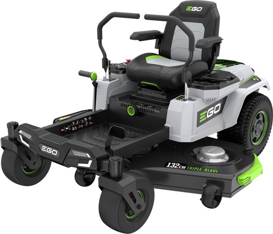 EGO ZT5201E-L Accu Zitmaaier Z6 Zero Turn 132 cm Incl. 4x 10Ah Accu van EGO — afbeelding 3