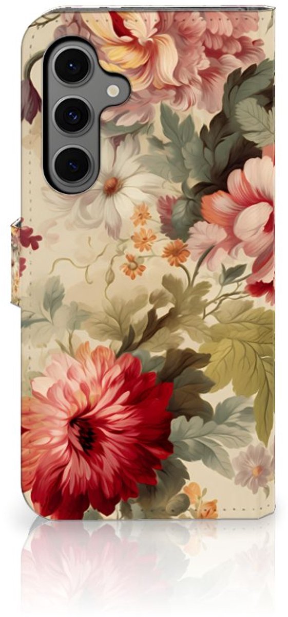 Hoesje voor Samsung Galaxy S24 FE Bloemen