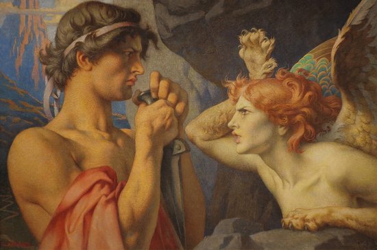 François-Émile Ehrmann - Œdipe et le Sphinx - Œdipe et le Sphinx (1903) - 2:3