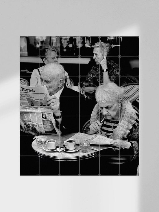 IXXI Implication - Décoration murale - Abstrait - 100 x 100 cm