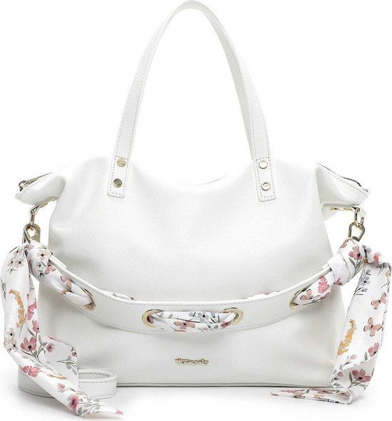 Tamaris sac shopper sac à épaule bandoulière Fabia Cityshopper White blanc