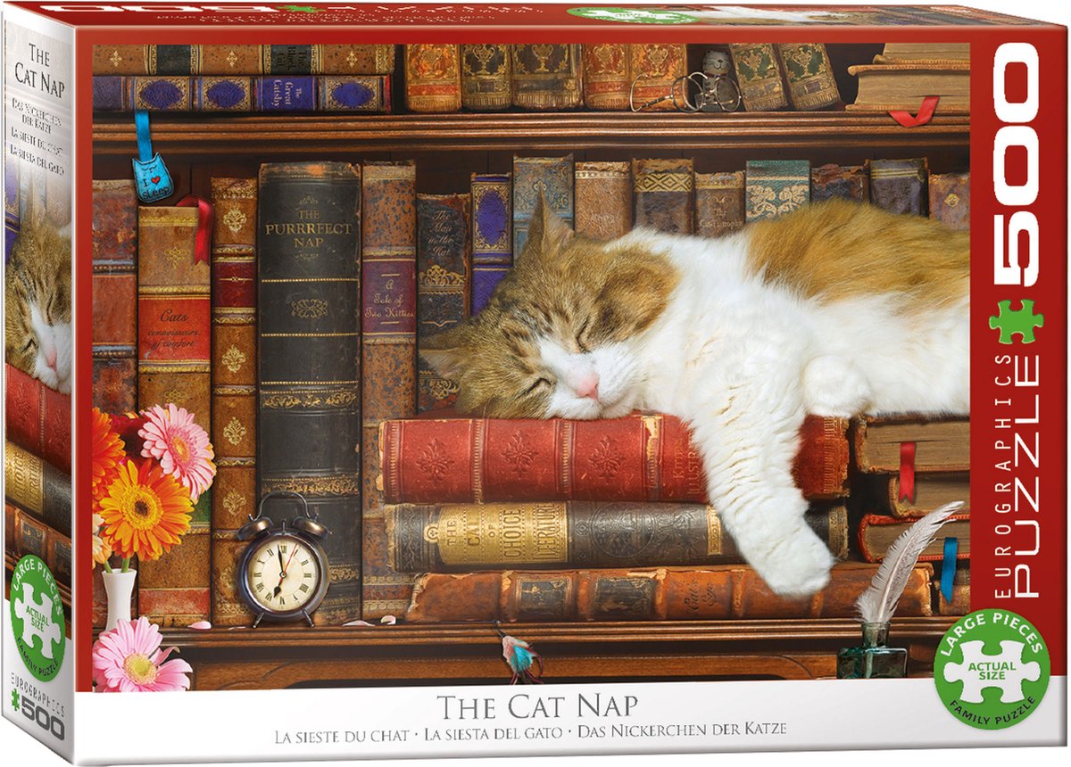The Cat Nap Puzzel (500 XL stukjes)