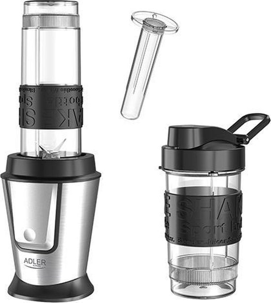 Adler AD 4081 - Personal blender - met koelstick - 2 sportbekers van Adler — afbeelding 3