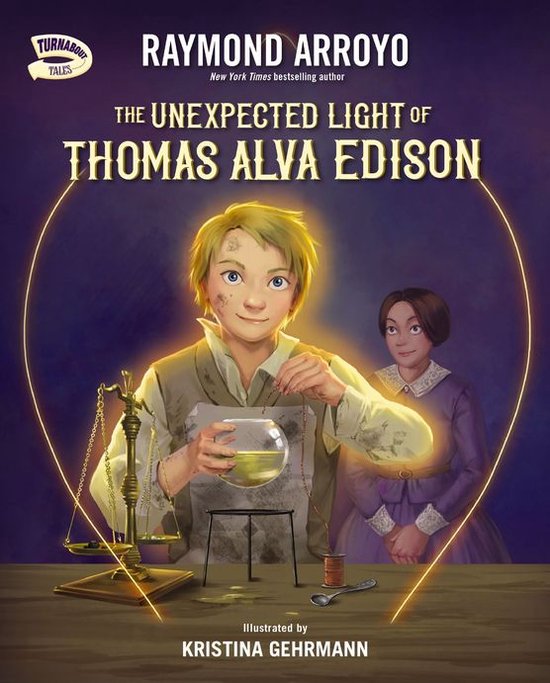 Turnabout Tales - The Unexpected Light of Thomas Alva Edison - cover