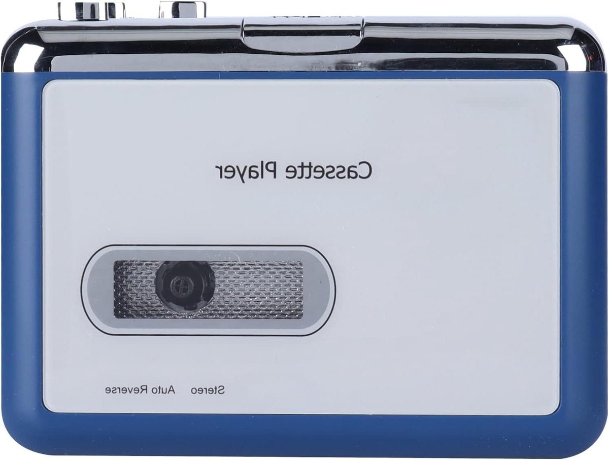 Draagbare Bluetooth Cassette Recorder Speler - Audio Muziek Cassette Naar Digitale Converter Speler - USB/oortelefoon - Laptops en Personal Computers .