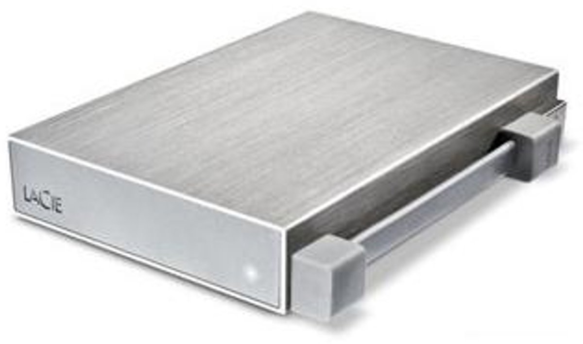 LaCie Rikiki Go 500GB Zilver