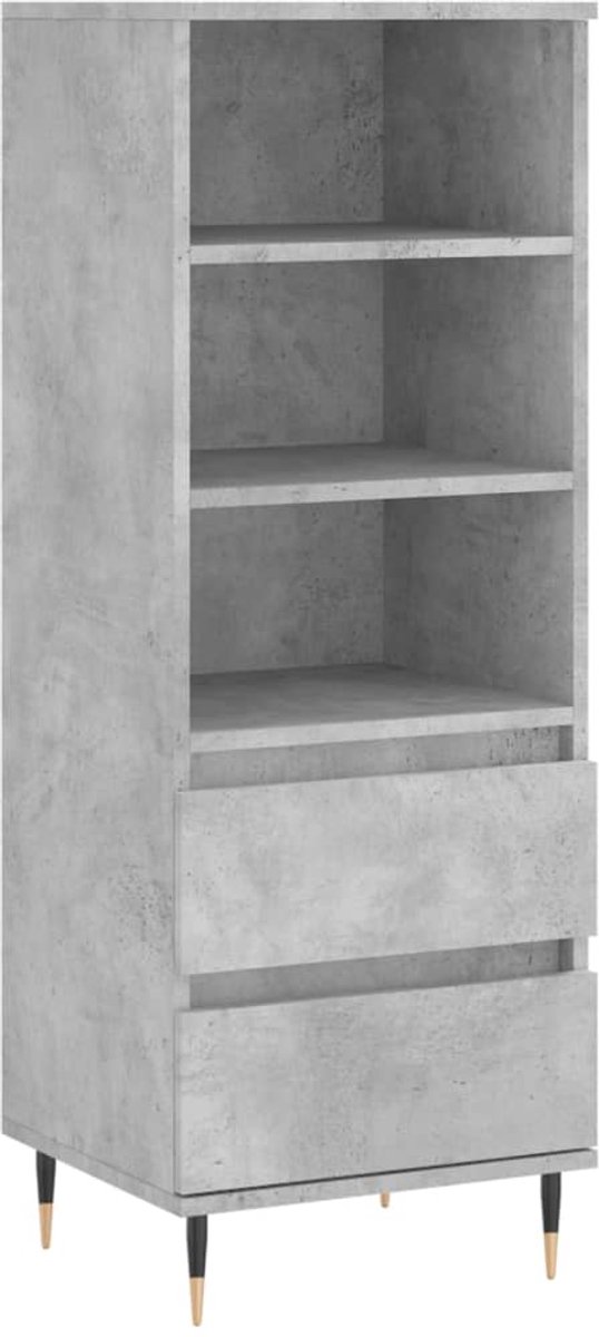 VidaXL Boekenrek 80x30x78,5 Cm Bewerkt Hout En Ijzer Grijs Sonoma 725835720