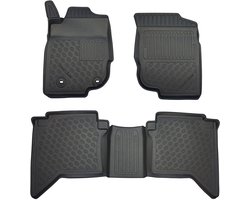 Rubbermatten Toyota Hi-Lux pick-up 2006-2016 - 3D Schaalmatten